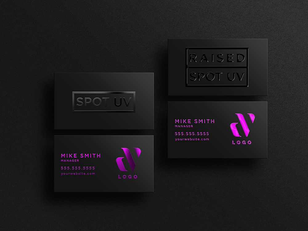 Spot UV Cards