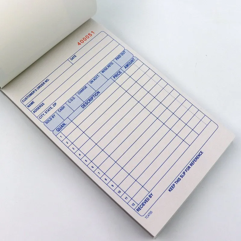 NCR Bill Books