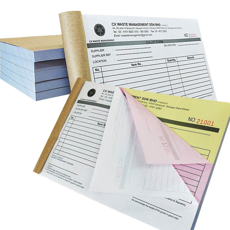NCR Receipt Books